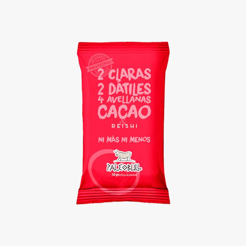 BARRITA PALEOBULL CACAO Y REISHI 50GR - Imagen 2