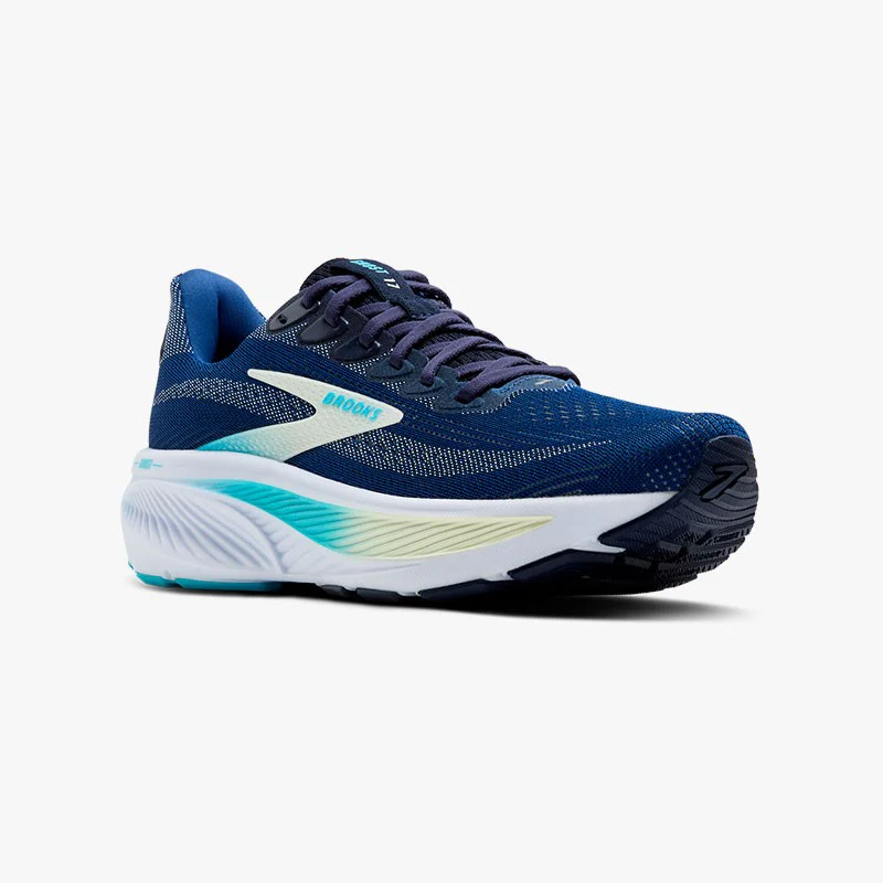 BROOKS GHOST 17 W NAVY/GREEN - Imagen 4