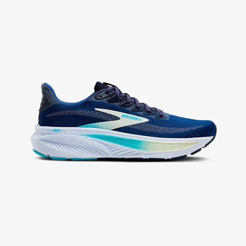 BROOKS GHOST 17 W NAVY/GREEN - Imagen 2