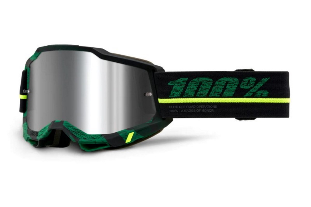 Gafas máscara 100% – ACCURI 2® Goggle – Overlord – Mirror Silver Lens - Imagen 2