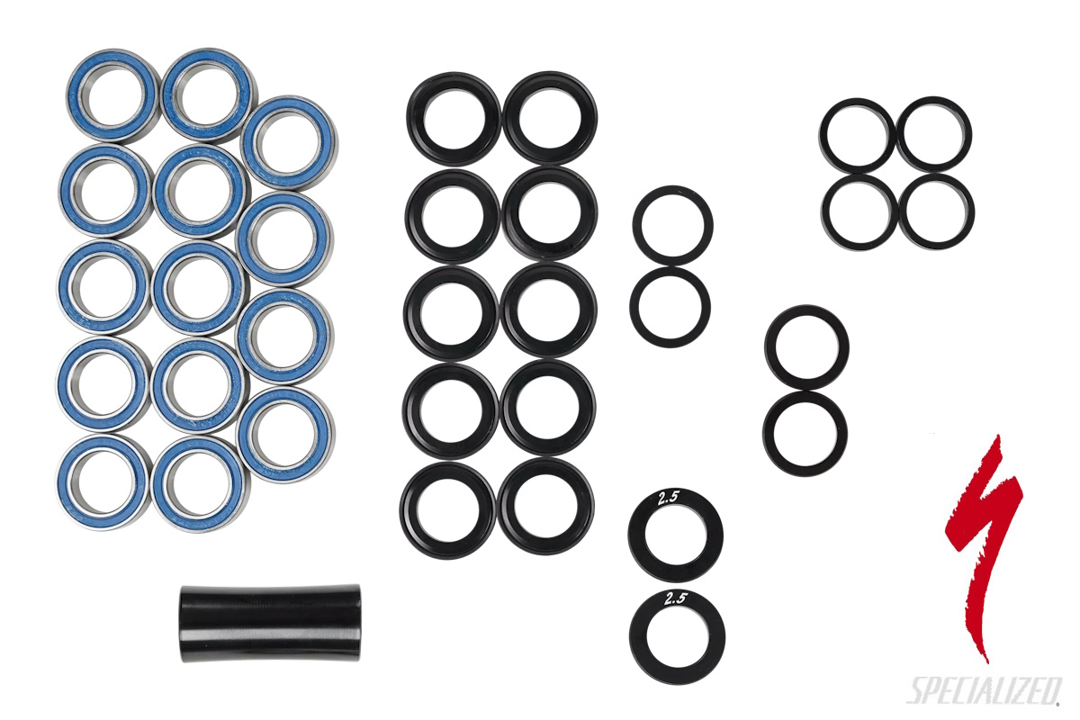 Kit Cojinetes Pivote Suspensión Specialized Enduro 2017-2019, Status 140/160 2021-2022 | S170600001 | Incluye Espaciadores y Protección contra Polvo - Imagen 2