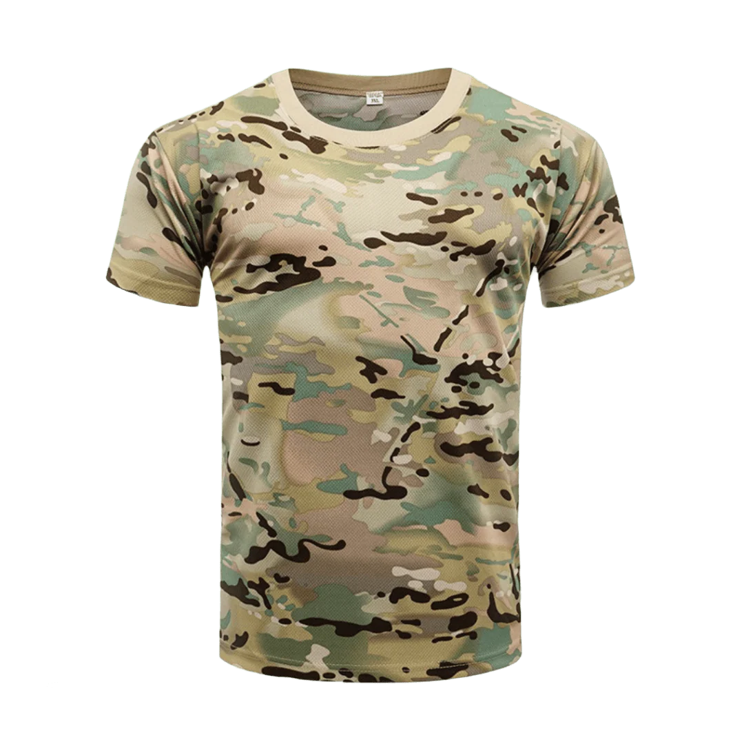 Camiseta estampado militar - Imagen 2